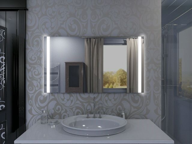 Badspiegel mit LED Beleuchtung - Suri