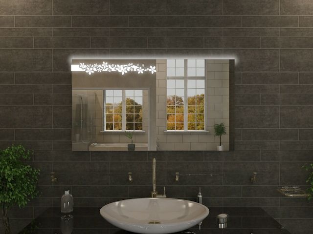 Badspiegel mit Beleuchtung - Arita