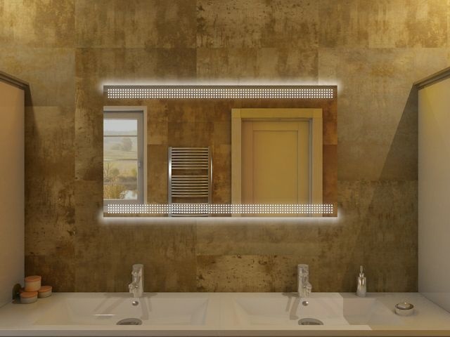 Badspiegel mit LED Beleuchtung - Liano