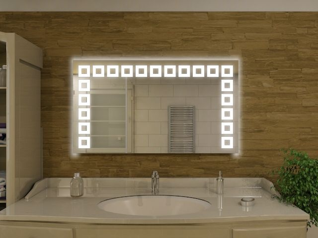 Badspiegel mit LED Beleuchtung - Lina