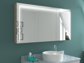 Design Spiegelschrank mit Beleuchtung Maja