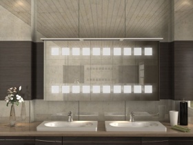 Spiegelschrank mit Kranz Nori