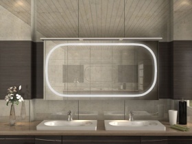 Spiegelschrank mit Kranz Sira