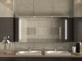 Spiegelschrank mit Kranz Gosho