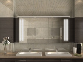 beleuchteter Spiegelschrank Baki