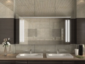 Spiegelschrank mit Kranz Baki2