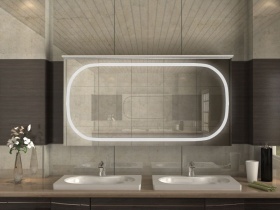 Spiegelschrank mit Kranz Sira2