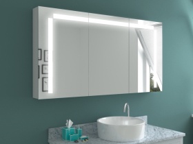 Design Spiegelschrank mit Beleuchtung Yuko