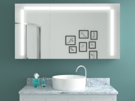 Design Spiegelschrank mit Beleuchtung Yuko