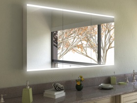 Spiegelschrank Umeko mit Designprofilen