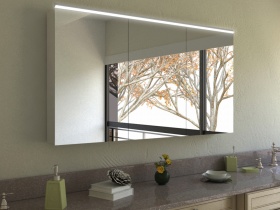 Spiegelschrank Sanji mit Leuchtprofilen