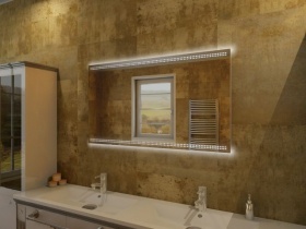 Badspiegel mit LED Beleuchtung - Kaylin