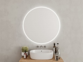 Runder Badezimmerspiegel Nhat